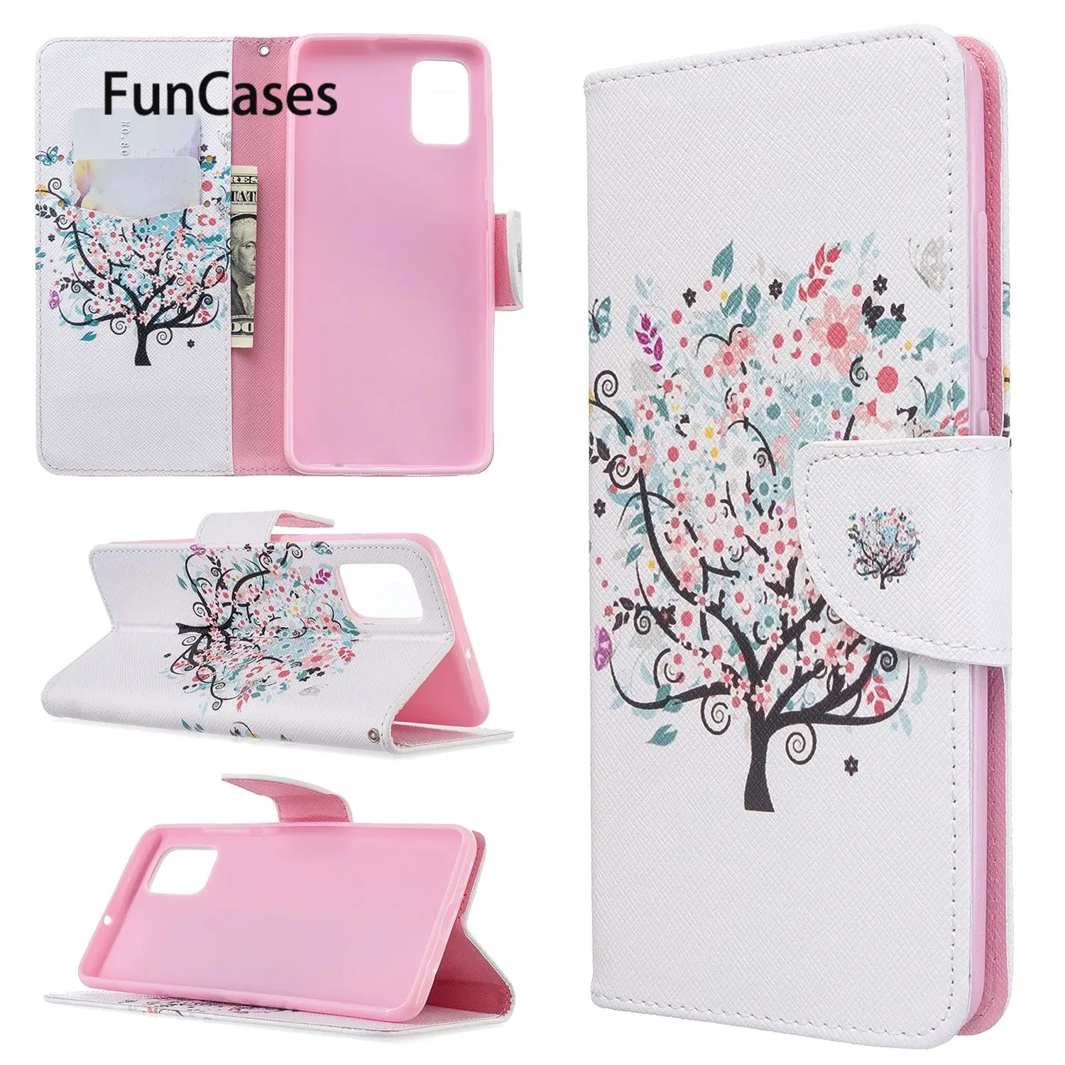 Custodie In Silicone Per Animali Cover Per Telefono Samsung A51 Trasparente Cool Sper Movil Samsung Cellulare A51 Borsa Per Telefono In Pelle Pu