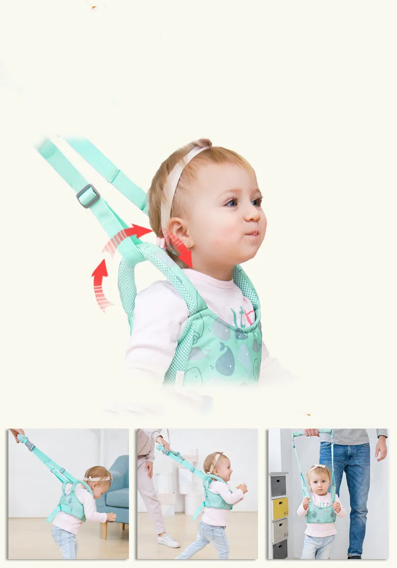 Милый КИТ печати портативный ходунки ребенка жгут поводок для ребенка детей обучения прогулочный пояс для детей ребенка ходьба помощник