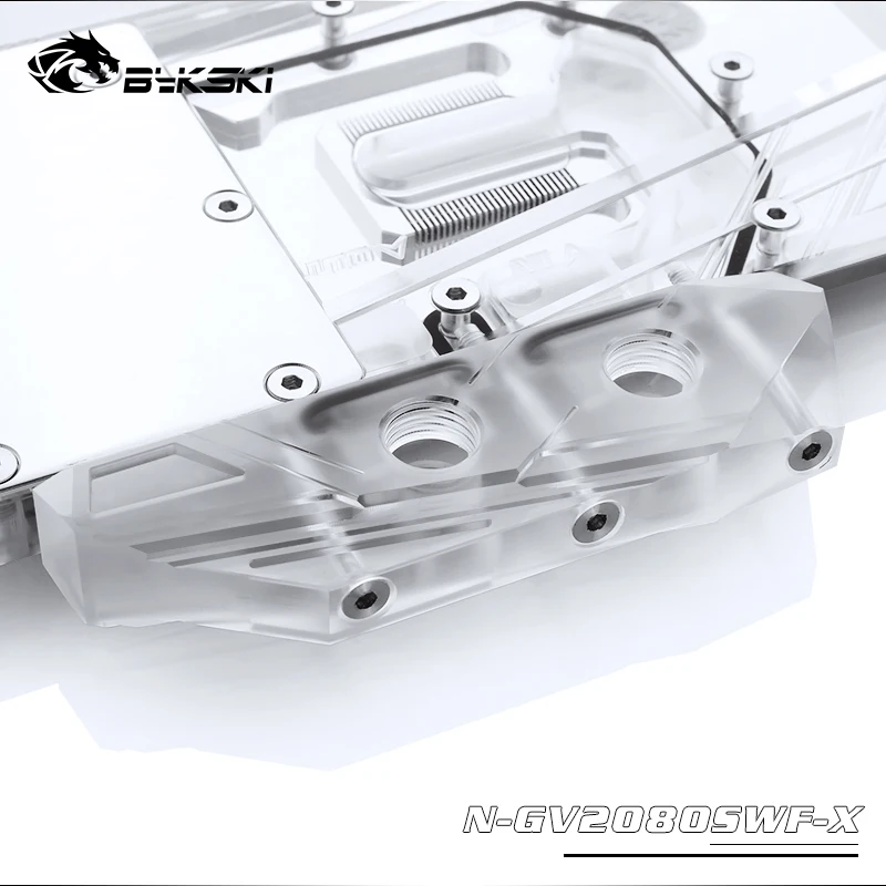 Bykski водный блок для GIGABYTE RTX2080 WINDFORCE OC 8G/RTX2070 GAMING OC 8G/медный блок водяного охлаждения