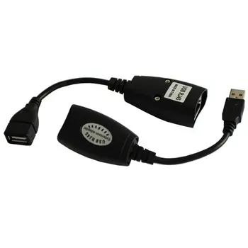 

Black Usb Rj45 Network Ethernet Lan Cable Extender 50 M Signal Amplifier Professional Portable Fashion