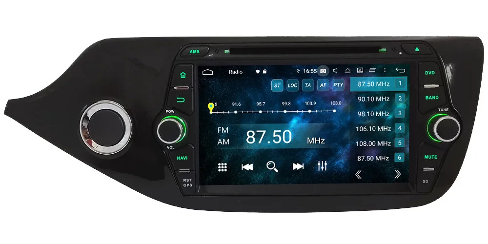 Klyde ips 4G wifi Android 9,0 Восьмиядерный 4 Гб ОЗУ 64 Гб ПЗУ DSP BT автомобильный DVD мультимедийный плеер Радио стерео для Kia Ceed 2012