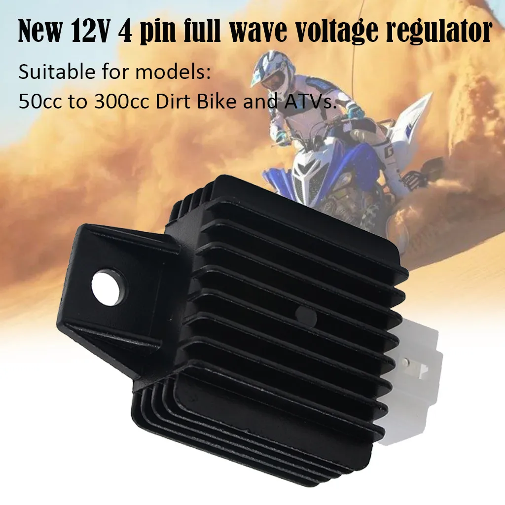 90cc 110cc 125cc 140cc 200cc для Dirt Pit Bike Atv Quad 4 Pin регулятор напряжения выпрямителя хорошего Температура характеристики 50cc к 300cc# P15