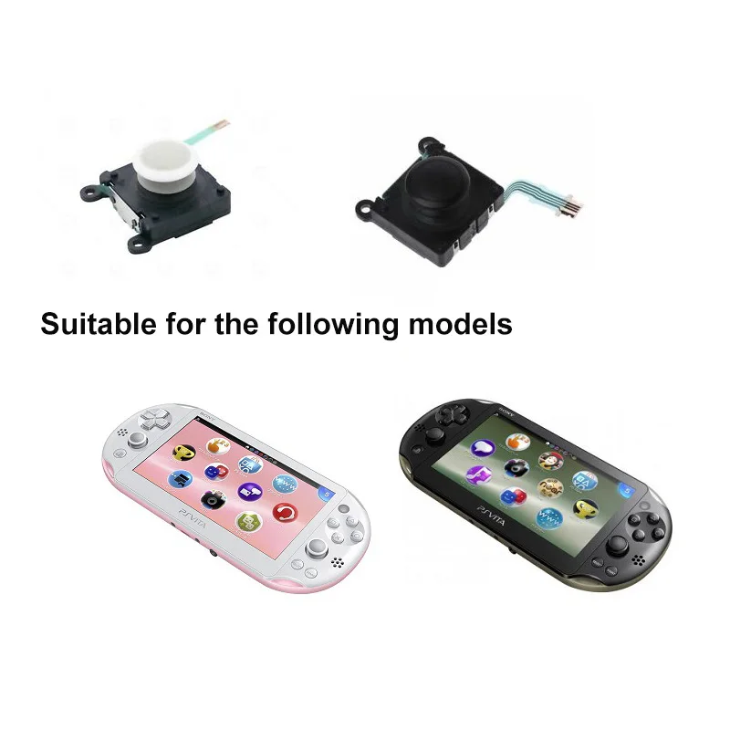 For PS Vita 2000 Slim Left Right 3D Button Analog Joystick Joy Stick Replacement For PSV2000 PSV 2000 Analog Repair