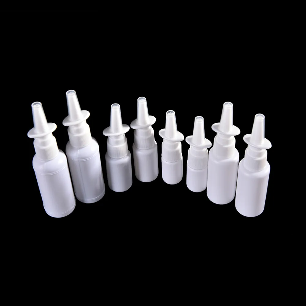 2pcs 10/20/30/50ml Empty Pump Sprayer Mist Nose Spray Refillable Bottle