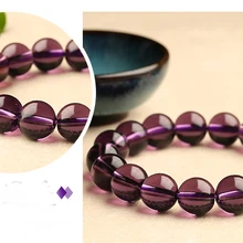 BEAUCHAMP фиолетовый цвет стрейч браслет Родохрозит драгоценное украшение из природного камня Ювелирные изделия Круглые Гладкие бусины эластичные шнуры веревки Pulseras