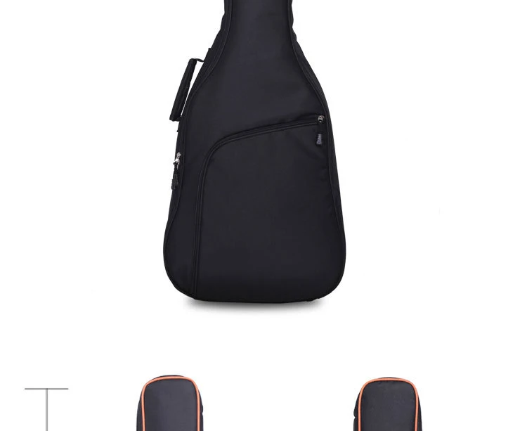 Ткань Оксфорд Акустическая гитара Gig Bag мягкий чехол двойные плечевые ремни Мягкий гитарный водонепроницаемый рюкзак красочный Gig Bag