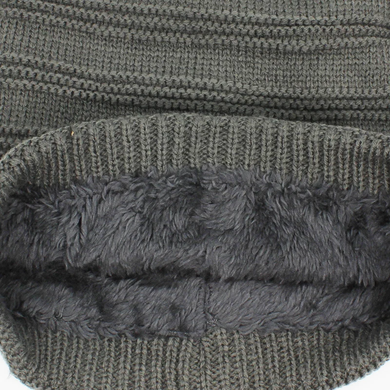 ALTOBEFUN Winter Warm Hat For Adult Unisex Outdoor New Wool Men Women Knitted Beanies Skullies Casual Cotton Hats Cap HT145B