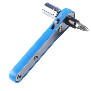 

3 in 1 Ratchet Wrench Simple Quick Hand Tool Screwdriver Bit Socket Sleeve Batch Single Head Spanner Hand Tools