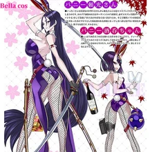 Высокое качество таможни размер Fate Grand Order Shuten Doji/Minamoto no Raikou косплей костюм сексуальная девушка зайчик Униформа фиолетовое платье