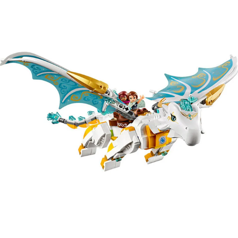 Tanie 41179 zabawki Model 10550 elfy długo po ratownictwie Cction Dragon klocki budowlane zabawki dla dzieci kompatybilne Legoinglys