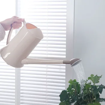 

1.8/2L Plastic Watering Can Outdoor Indoor Garden Watering Pot for Home Decor Long Stem Spout jardin 66CY