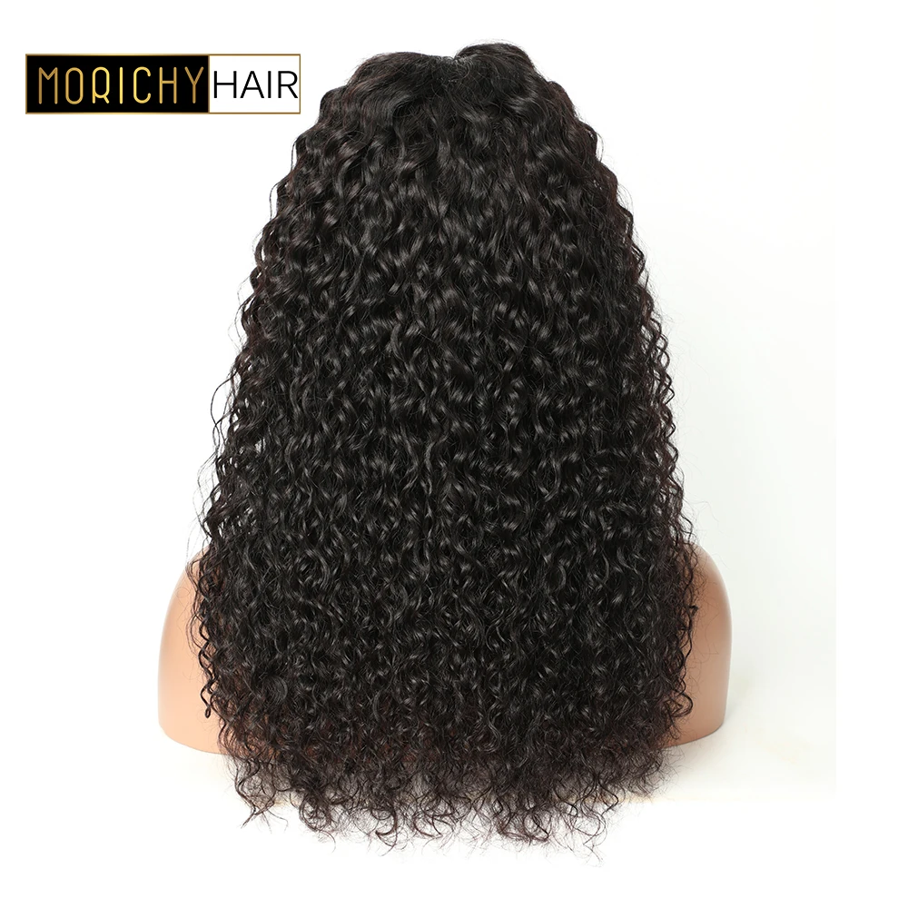 Brazilian Wig 4x4 Lace Closure Wig Curly Human Hair Wig Pre plucked Human Hair Wigs for Black Women Non-Remy Morichy Hair