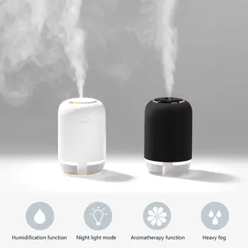 

Mini Air Humidifier Purifier Small USB Night Light Silent Aroma Essential Oil Diffuser for Home Room Office Car Use Supplies