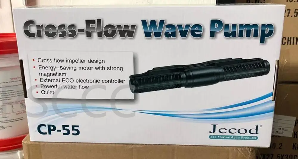 Jebao jecod морской аквариум Wave Maker для Беспроводной Master/Slave насос Управление CP-25 CP-40 CP-55 перекрестного течения волна насос - Цвет: CP-55