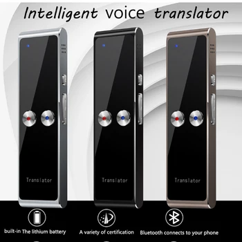 

Portable Multi Language Voice Translator T8+ Plus AI Translator Real Time Instant Two-Way 40 Languages Translation device