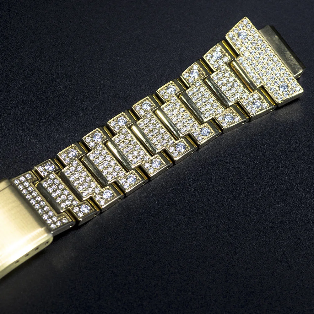 DW5600 5610 бриллиантовый ремешок для часов набор часов ободок нержавеющая сталь уникальные аксессуары для часов