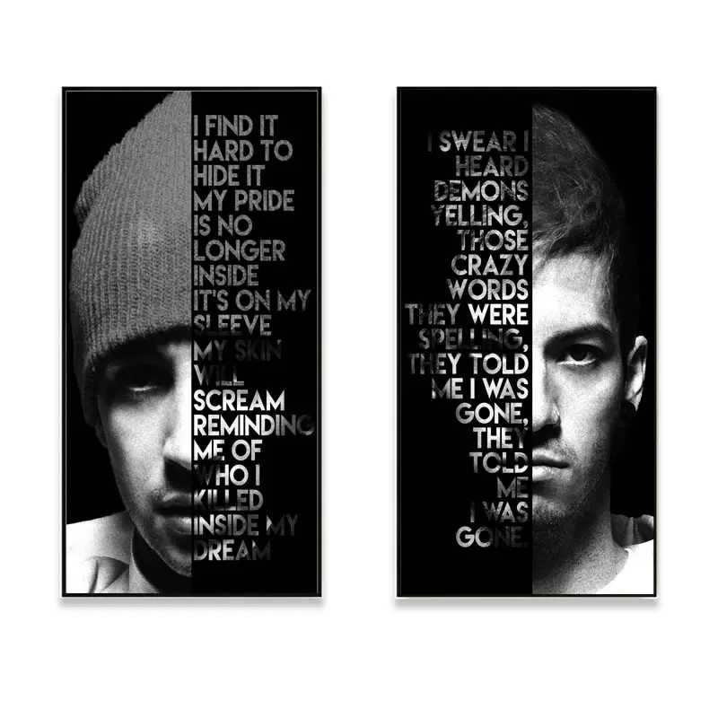Тканевый постер Twenty One Pilots Картина на холсте абстрактная картина маслом