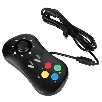 

Durable Ergonomic Accessories Gift Console Joystick Grip Office Mini Gamepad Wired Controller Auxiliary Game For SNK NeoGeo