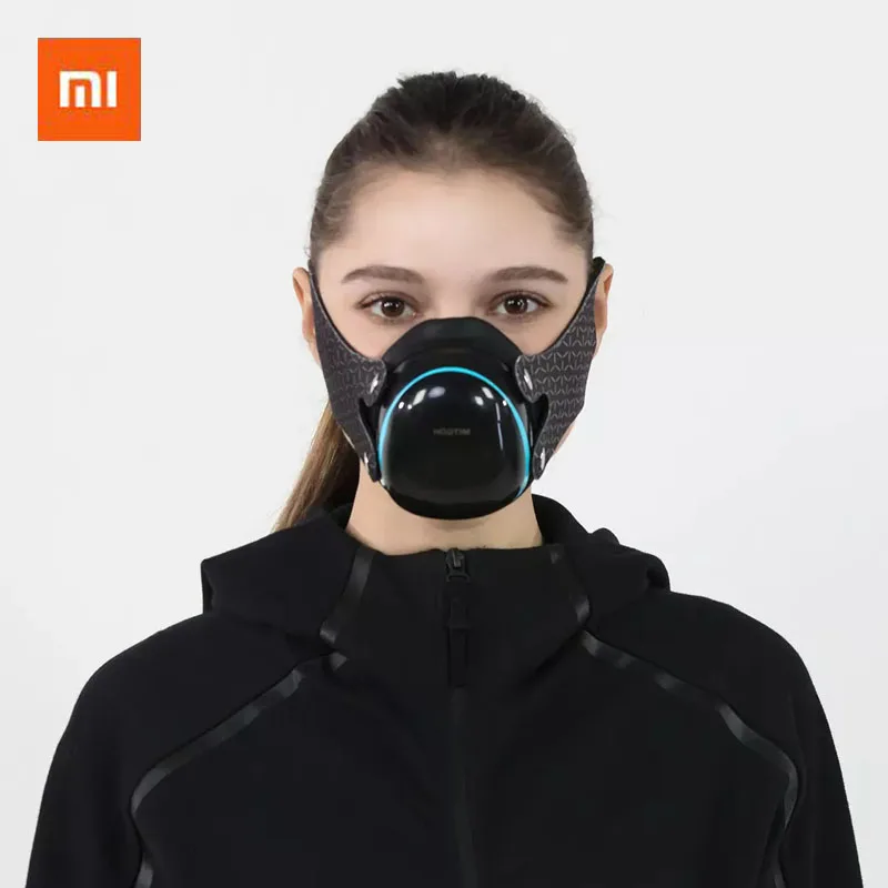 1396.11руб. |Xiaomi Youpin Hootim электрическая противодымчатая стерилизующая маска обеспечивает Активный источник воздуха электрическая маска для осенне зимнего тумана|Умный пульт управления| |  - AliExpress