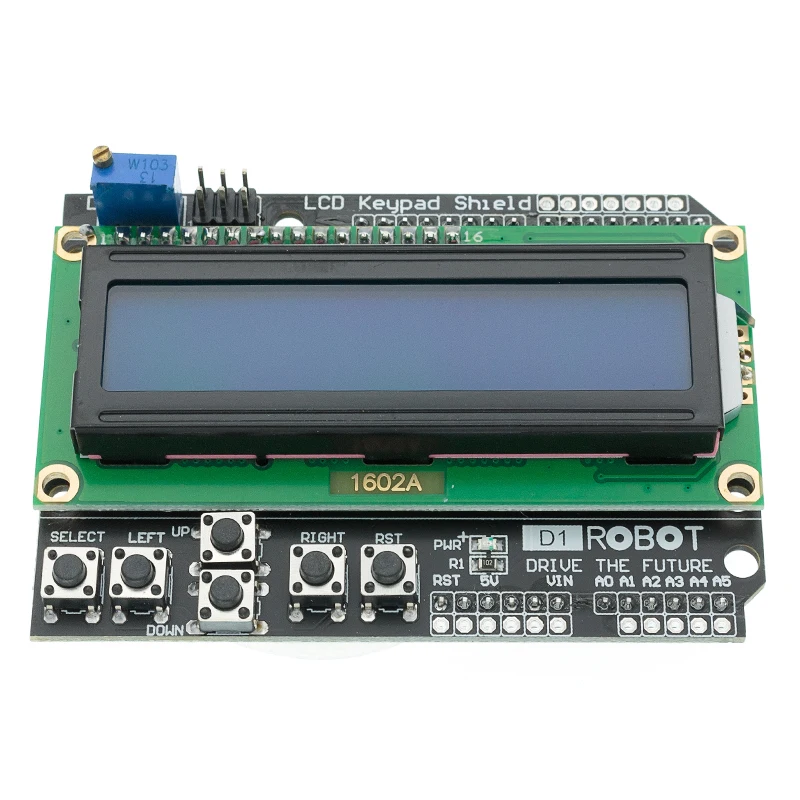 ЖК экран с клавиатурой дисплей 1602 модуль дисплея для Arduino ATMEGA328 ATMEGA2560 raspberry pi UNO