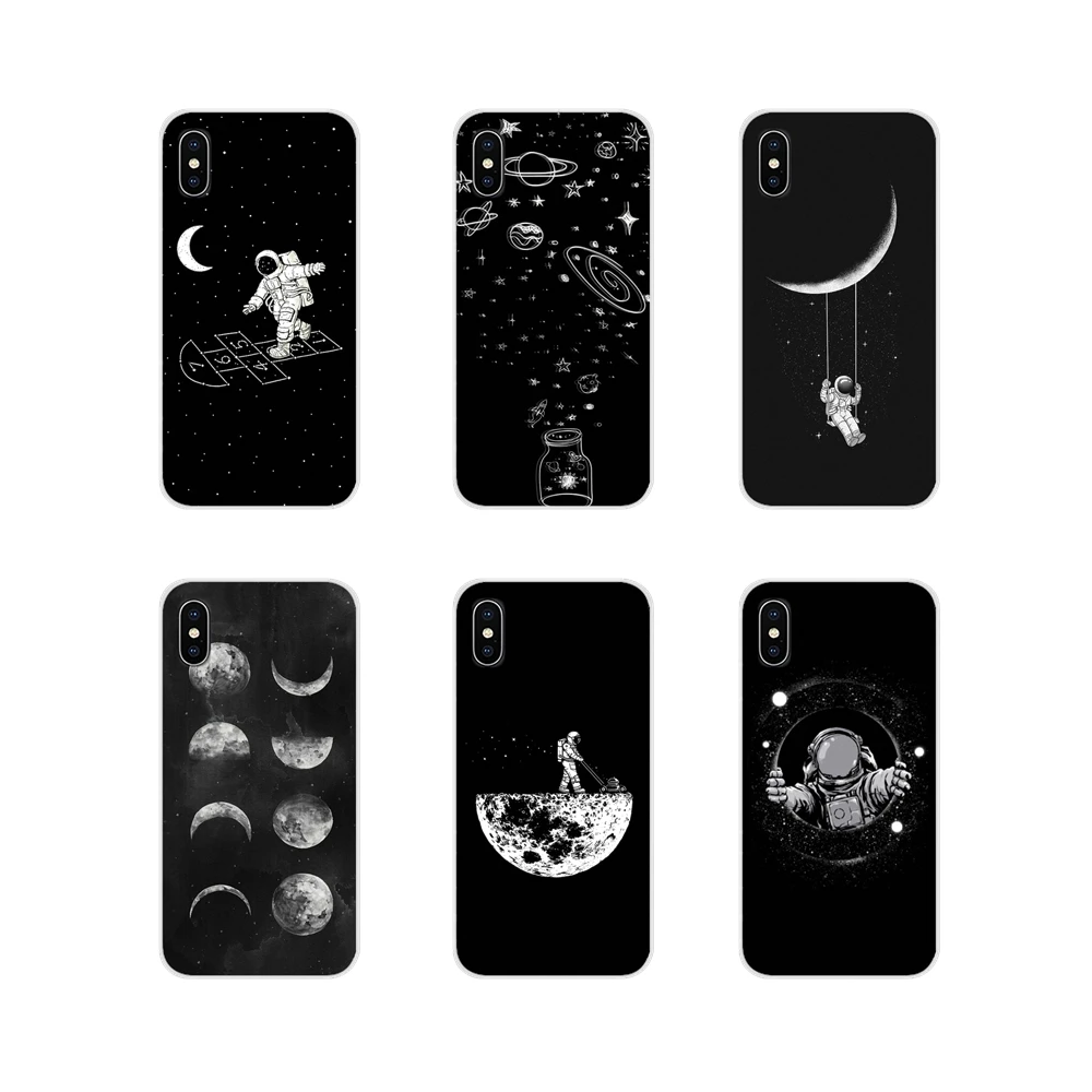 Аксессуары для Huawei Nova 2 3 2i 3i Y6 Y7 Y9 Prime Pro GR3 GR5 2017 2018 2019 Y5II Y6II Космос Луна астронавт