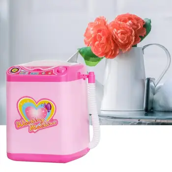 

Children'S Simulation Electric Washing Machine Makeup Brush Cleaning Machine Children'S Early Education Toys