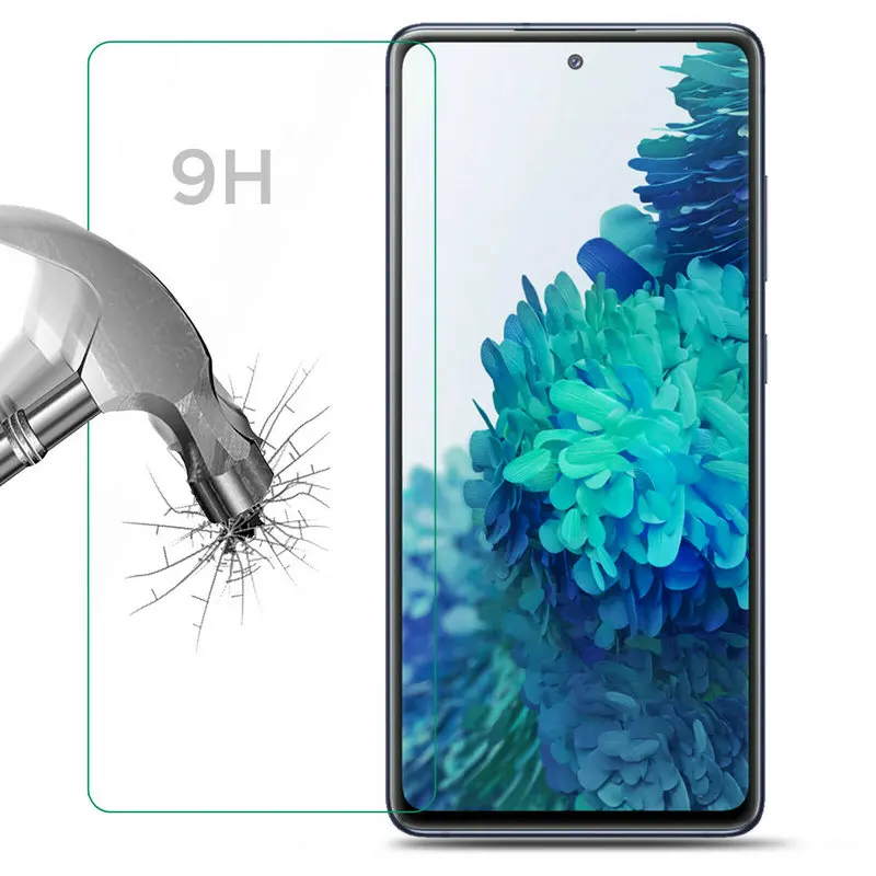Пленка 2.5D из закаленного стекла для Samsung S20 FE Note 20 10 9 S10 Lite 5G Plus M51 M31 M31s M21 M11 A01 A015 A02 A11 A115 A12 A21 A31