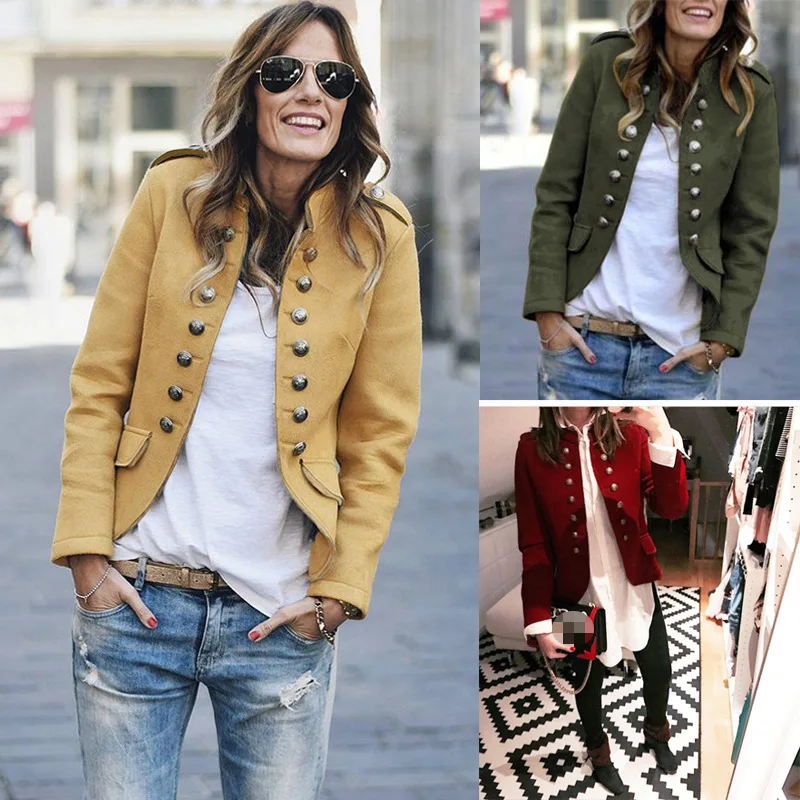 

Women's suit casual female jackets long sleeve women's jackets winter coat female cardigans S M L XL