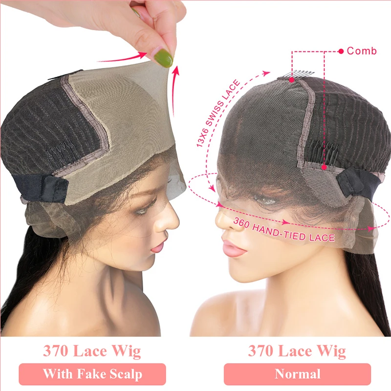 Addbeauty парики из натуральных волос на кружевной основе бразильские волосы Remy 13x4& 13x6 парики из натуральных волос 370 парики из искусственных волос