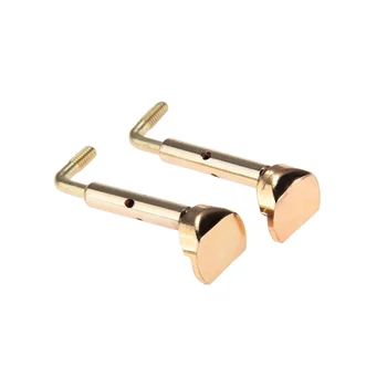 

2pcs Copper Replacement Instrument Accessories Fiddle Violin Split Screw Small Professional Repair Practical DIY Parts Durable