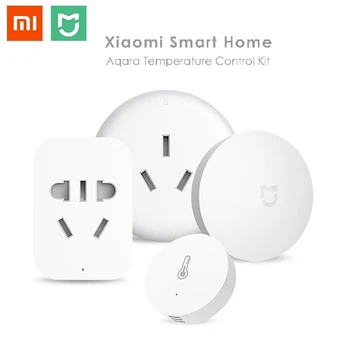 

Original Xiaomi Mijia Smart Home Temperature Control Set Air Conditioner Controller Temperature Humidity Sensor Wireless Switch