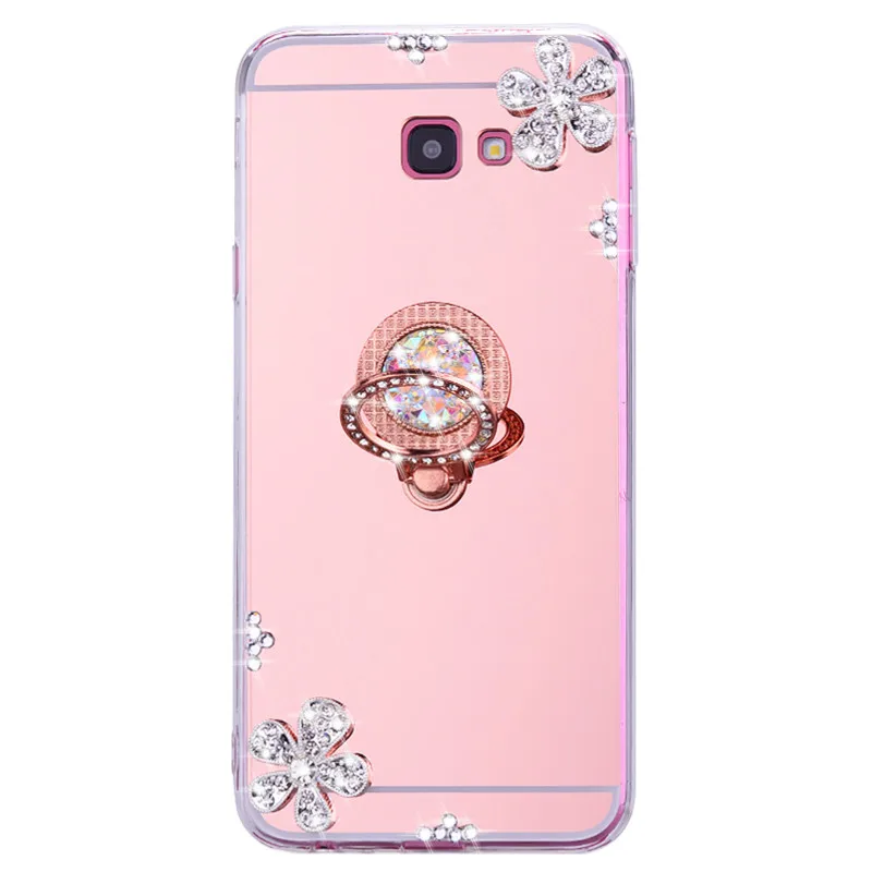 Роскошные зеркальные мягкие чехлы из ТПУ для Samsung Galaxy J6 J4 Plus A6 A8 J8 A7 A9 J2 Pro 2018 Grand prime