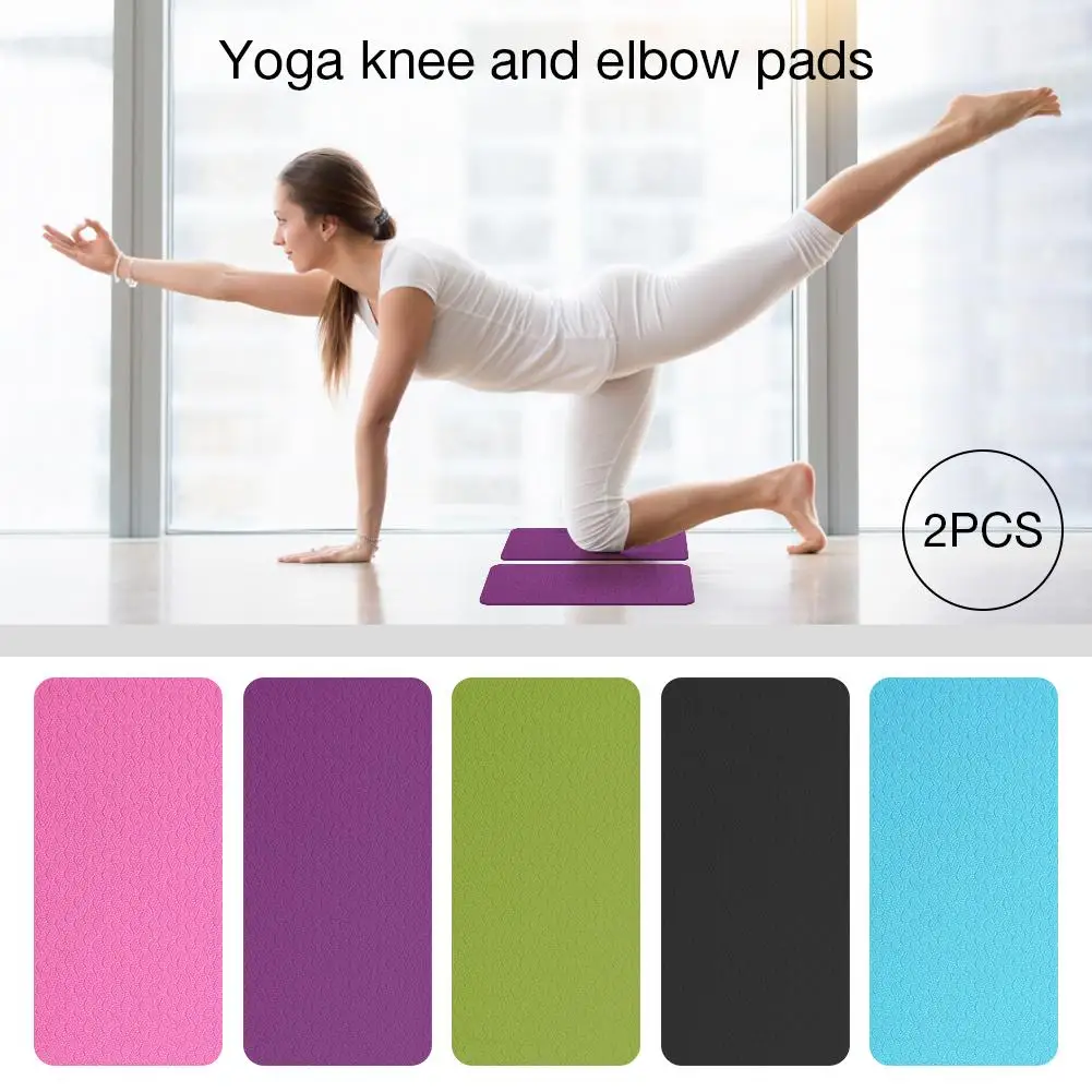 Yoga Knee Mat Pad Flat Support Elbow Pad Exclusive Yoga Fitness Non-Slip Mats 