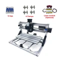 DIY 1610 Mini CNC Router 500mw 2500mw laser 3 axis PCB Milling Machine with GRBL Control Wood Carving|Tool Parts| -