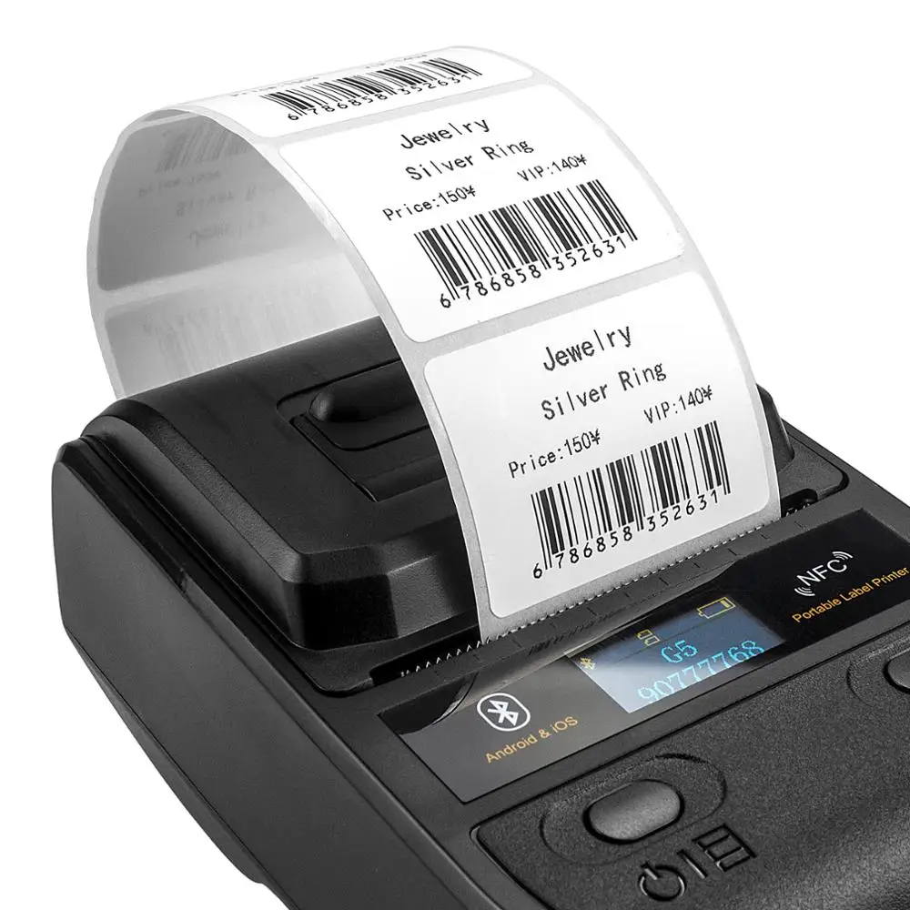 Bluetooth Thermal Printer Label 