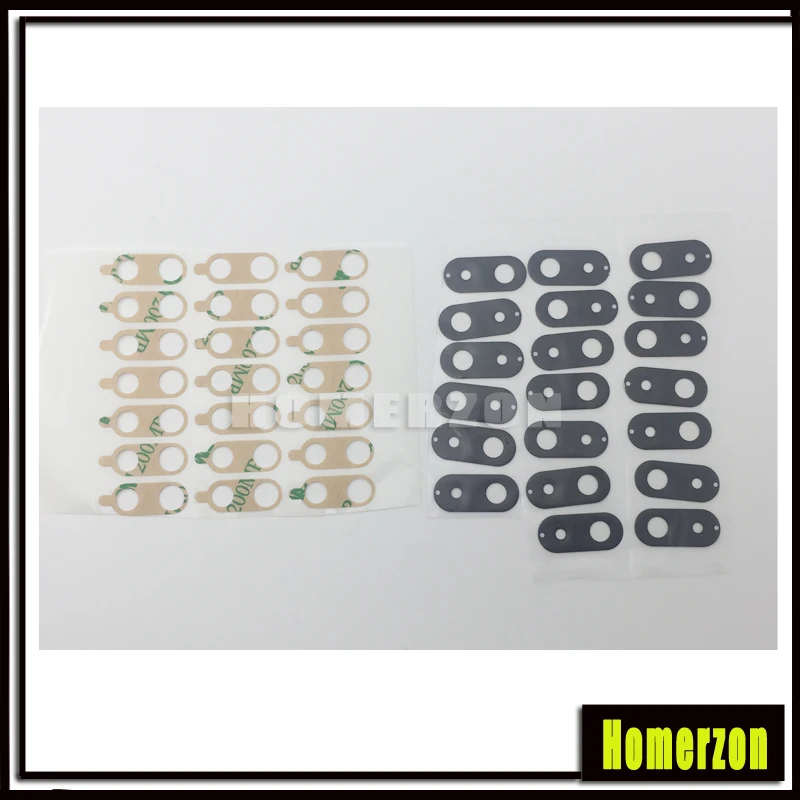 20шт для samsung Galaxy M10 M20 M30 A10 A20 A30 A50 A80Rear Bcak камера стеклянная крышка с клейкой наклейкой запасные части