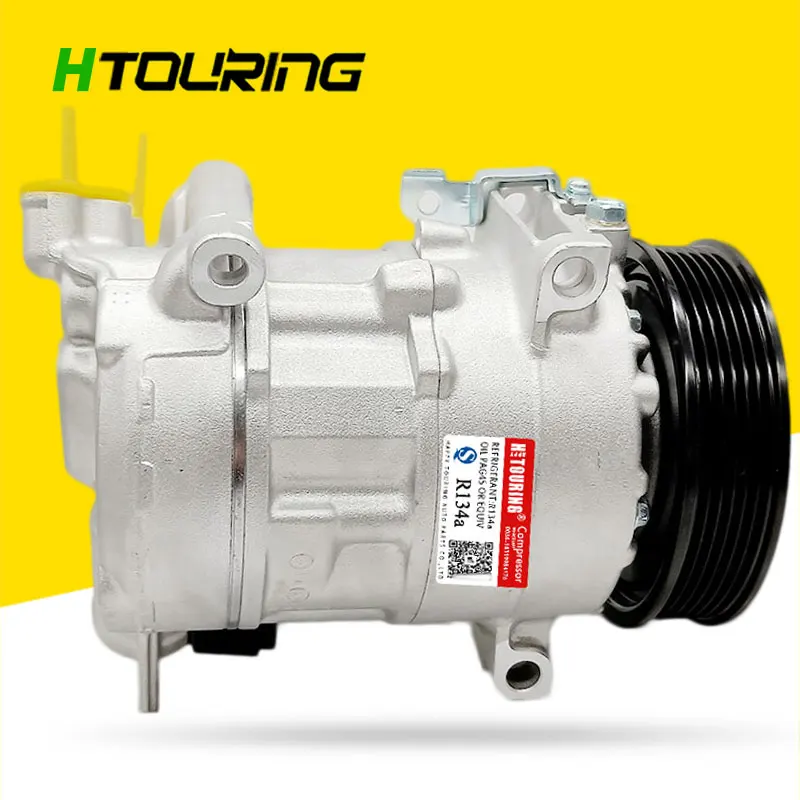 

For Car Peugeot AC A/C Compressor 6PK For PEUGEOT 408 1.6 THP 6453WF 6453WH 6453YQ 648740 9676862380 9659875480 9659875580 12V