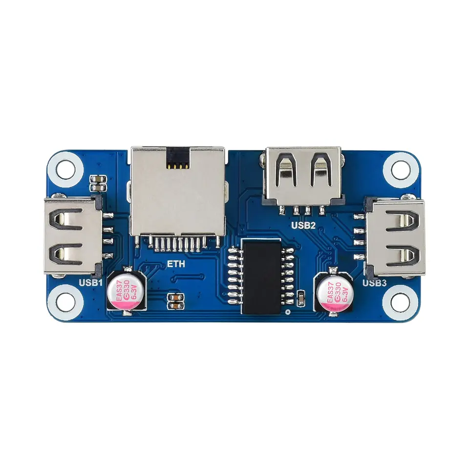 Zero 2W Ethernet USB HUB HAT Expansion Board Starter Kit Compatible With RPI RasPi Raspberry Pi 2 W 3B 3 4 Model B 5 image 5