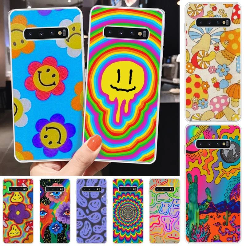 شاي الكركم Indies Kid Core Graffiti Style Phone Cases Transparent Cover For ...