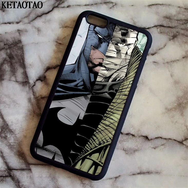 Прозрачный KETAOTAO супергерой Дэдпул чехол для телефона s для iPhone 4S 5S SE 5S 6S 7 8 Plus XR XS Max чехол из мягкого ТПУ резины силикона - Цвет: Прозрачный