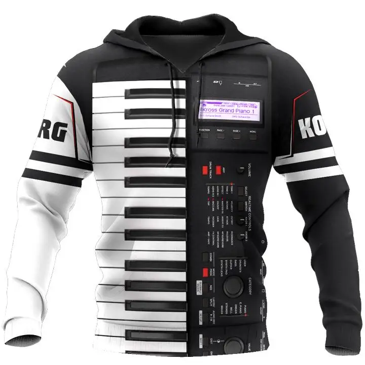 PLstar Cosmos Piano 3D Hoodies/sweatshirts Men Women Hooded winter Autumn Long streetwear Pullover Musical instrument Style-2 PLstar Cosmos Piano 3D Hoodies/sweatshirts Men Women Hooded winter Autumn Long streetwear Pullover Musical instrument Style-2