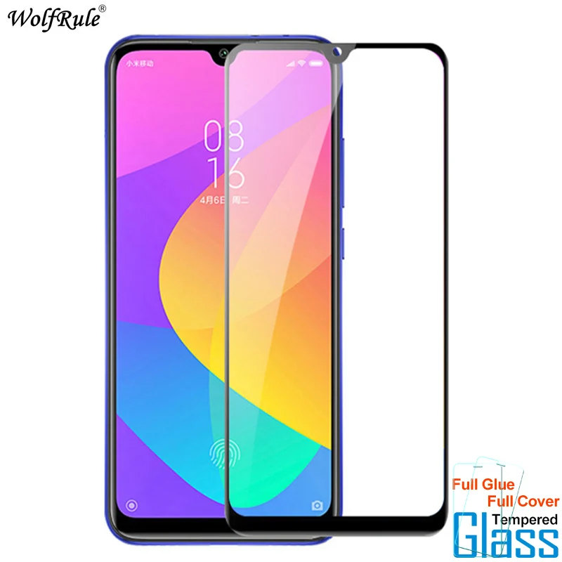 Защитное стекло для Xiaomi Mi 9 Lite защита экрана с полным клеем закаленное стеклянная