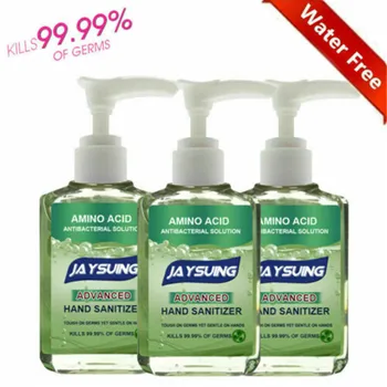 

1pc Antibacterial Press Head Amino Acid Hand Sanitizer Gel Effective Disinfection Hand Cleaner Disposable Rinse Free Gel