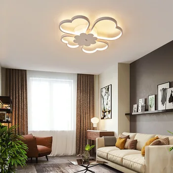 

nordic led ceiling light Living Room cafe hotel ceiling light fans ceiling lamp