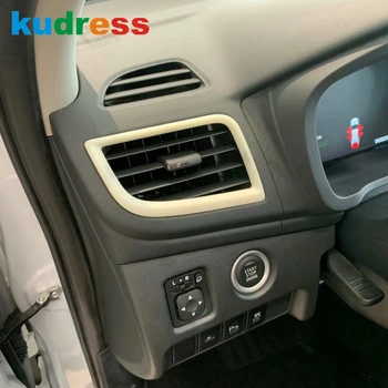 

Interior Accessories For Mitsubishi Pajero sport/Montero sport/Shogun sport 2019-2021 Carbon Fiber Air Vent Outlet Cover Trim