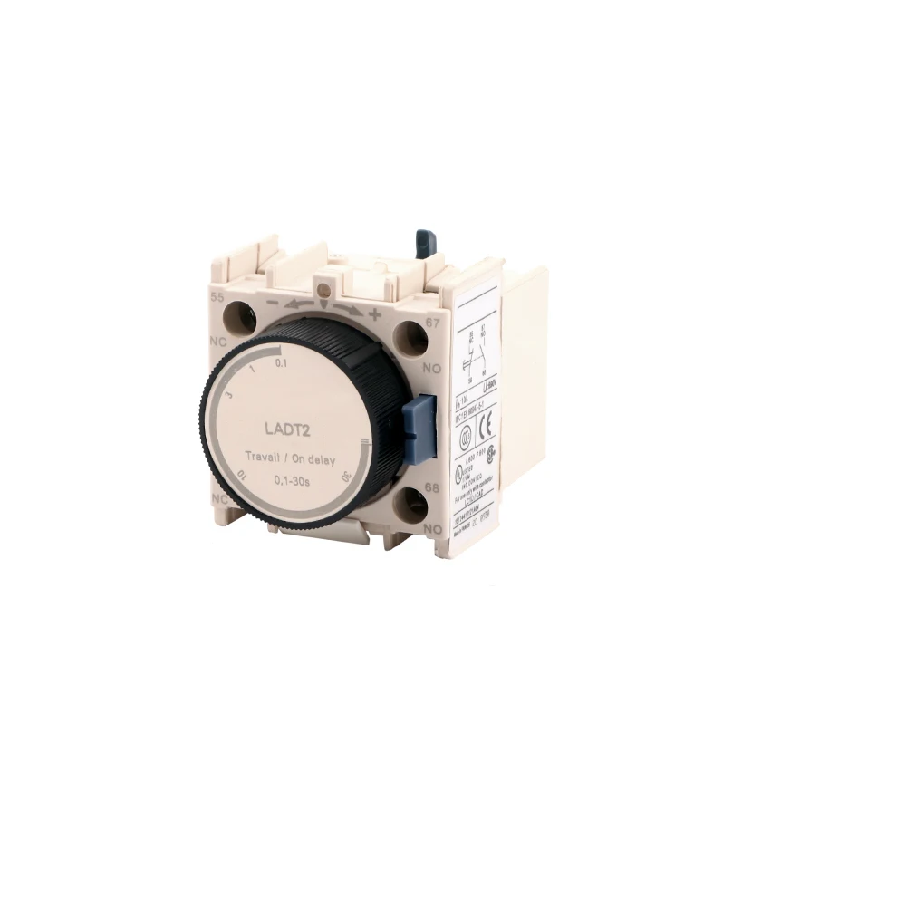 

AC Contactor Air Time delay travel LADT2 0.1S-30S On delay Contactor