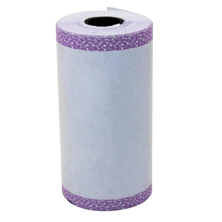 Бумага ANG P1 термобумага мини бумага для принтера 57*30 - Цвет: purple  paper
