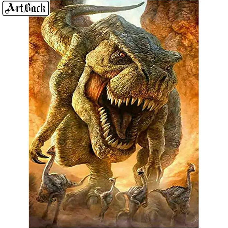 

5d animal diamond painting dinosaur full square / round diamond mosaic handmade diamond embroidery crafts