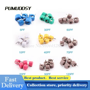 

20PCS/LOT Trimmer Capacitor Adjustable Capacitor DIP Capacitance 30P 30PF 6mm JML06-1 DIP