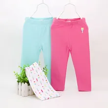 Г., детские брюки для девочек, хлопковые однотонные детские штаны для новорожденных 0 до 12 месяцев, весна, осень, лето, зима, с принтом, bebe fille, леггинсы